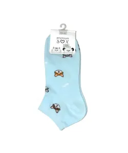 WiK 36390 Premium Sox Dámské kotníkové ponožky, 39-42, modrá #5935478