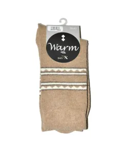 WiK 37756 Warm Dámské ponožky, 35-38, mix kolor-mix vzor