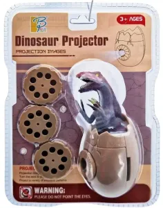 WIKY - Projektor s dinosaurem 10cm #4639281
