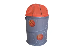 WIKY - Koš na hračky basketbal 35x35x60cm
