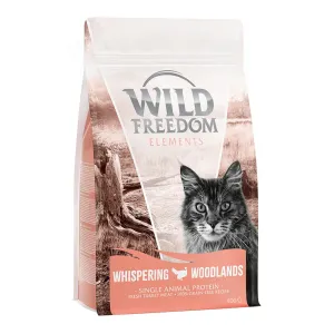 Wild Freedom granule pro kočky, 3 x 400 g - 2 + 1 zdarma - Adult 