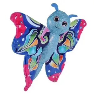 Wild Republic Plyšáček objímáček – motýl modrý