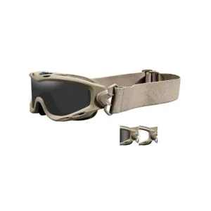 WILEY X taktické brýle SPEAR - kouřové + čirá skla / matný pískový rám #1715219