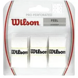 Wilson Pro Overgrip Perforated bílá