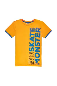 Chlapecké triko - Winkiki WJB 01726, oranžová Barva: Oranžová, Velikost: 146