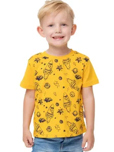 Chlapecké tričko - Winkiki WKB 92568, žlutá Barva: Žlutá, Velikost: 104