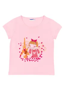 Dívčí tričko - Winkiki WKG 91362, světlonce růžová Barva: Růžová, Velikost: 98