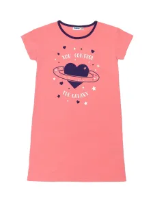 Dívčí noční košile - WINKIKI WJG 02935, růžová Barva: Růžová, Velikost: 146