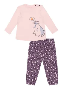 Dívčí pyžamo - Winkiki WNG 02823, růžová/ fialová Barva: Růžová, Velikost: 86