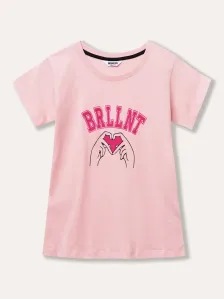 Dívčí tričko - Winkiki WJG 31125, světle růžová Barva: Růžová, Velikost: 152