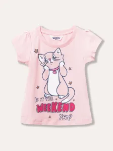 Dívčí tričko - Winkiki WKG 31121, světlonce růžová Barva: Růžová, Velikost: 110
