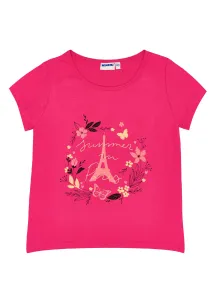 Dívčí tričko - Winkiki WKG 91362, sytě růžová Barva: Růžová tmavší, Velikost: 98