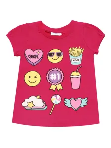 Dívčí tričko - WINKIKI WKG 92557, růžová Barva: Růžová, Velikost: 104