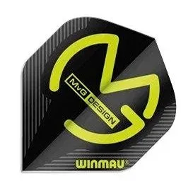 Winmau Letky Mega Standard - Michael van Gerwen - Black W6900.231