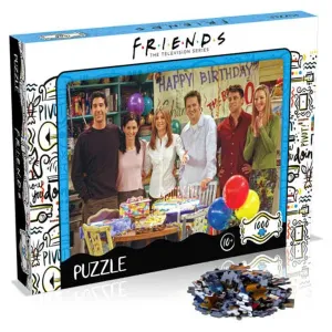 Puzzle Přátelé Happy Birthday 1000 dílků