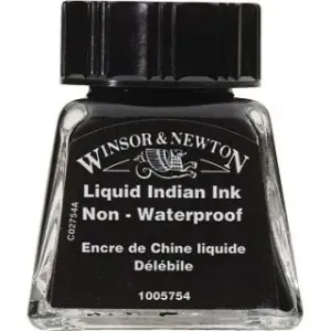 Winsor&Newton tuš 754 Liquid Indian Ink 14ml