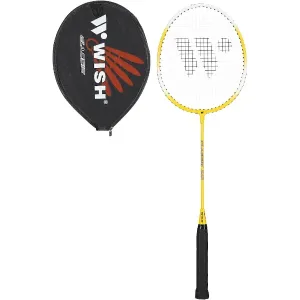 WISH - Badmintonová raketa Alumtec 215 žlutá