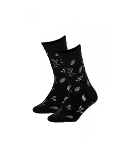 Wola Miyabi W84.142 dámské ponožky, UNI, navy/lurex