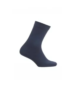 Wola W3400 6-11 lat Jednobarevné ponožky, 27-29, navy