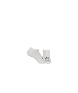 Wola  W41.01P 11-15 lat ponožky s vzorem, 36-38, off white