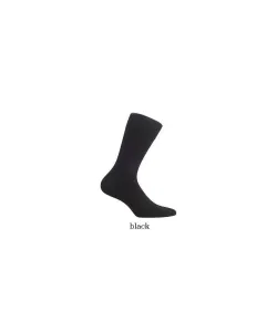 Wola Comfort Man Bamboo W94.028 Pánské ponožky, Světle šedá, black/černá