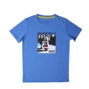 Chlapecké triko - Wolf S2103, modrá Barva: Modrá, Velikost: 146
