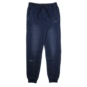 Chlapecké riflové kalhoty, tepláky - Wolf T2262B, modrá Barva: Modrá, Velikost: 128