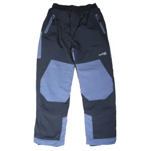 Chlapecké šusťákové kalhoty, zateplené - Wolf B2172, tmavě šedá Barva: Šedá tmavě, Velikost: 104