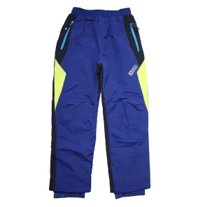 Chlapecké šusťákové kalhoty, zateplené - Wolf B2272, modrá Barva: Modrá, Velikost: 104