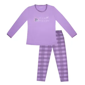 Dámské pyžamo - Wolf D2344, fialová Barva: Fialová, Velikost: XL