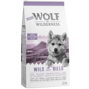 Výhodné balení: 2 x 12 kg Wolf of Wilderness granule - Adult Sunny Glade - zvěřina