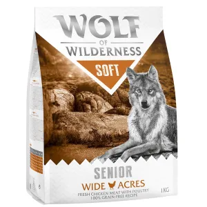 Wolf of Wilderness, 2 x 1 kg - 20 % sleva - Senior 