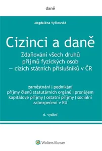 Cizinci a daně - 6. vydání - Magdaléna Vyškovská - e-kniha