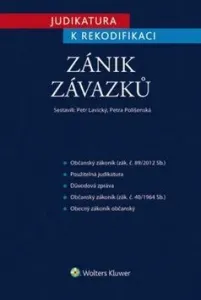Judikatura k rekodifikaci Zánik závazků - Petra Polišenská, Petr Lavický