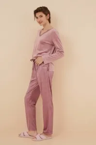 Pyžamo women'secret SOFT TOUCH FRANCHISEE růžová barva, 3596065