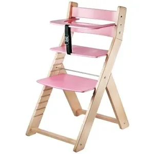 Rostoucí židle Wood Partner Luca Barva: lak/růžová