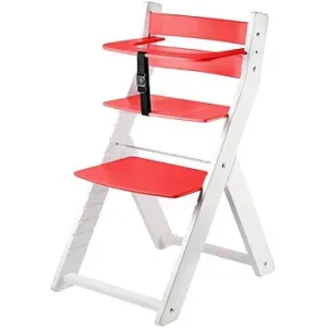 Rostoucí židle Wood Partner Luca Kombi Barva: bílá/červená