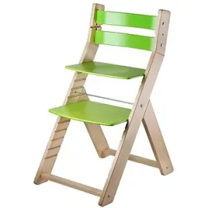 Rostoucí židle Wood Partner Sandy Barva: lak/zelená