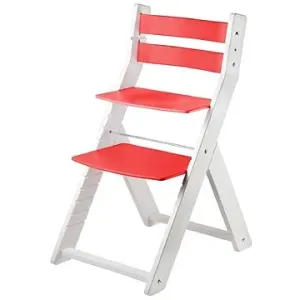 Rostoucí židle Wood Partner Sandy Kombi Barva: bílá/červená