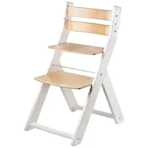 Rostoucí židle Wood Partner Sandy Kombi Barva: bílá/lak