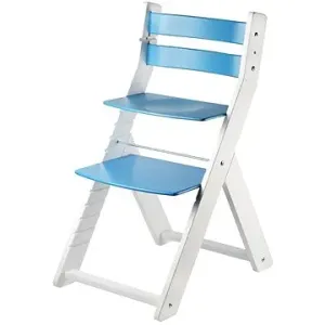 Rostoucí židle Wood Partner Sandy Kombi Barva: bílá/modrá