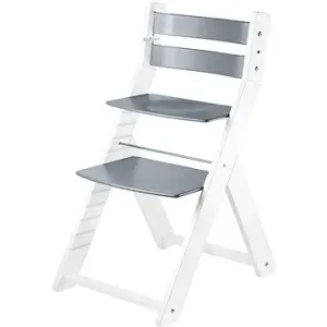 Rostoucí židle Wood Partner Sandy Kombi Barva: bílá/šedá