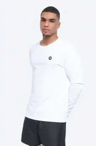 Bavlněné tričko s dlouhým rukávem Wood Wood Long Sleeve Wood Wood bílá barva, 10005402.2323-BRIGHT