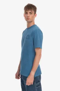 Bavlněné tričko Wood Wood Sami Embossed T-shirt 12312507-2491 DARK BLUE