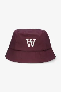 Bavlněný klobouk Wood Wood červená barva, 10230813.7083-BURGUND