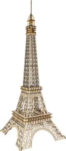 Woodcraft construction kit Dřevěné 3D puzzle Eiffelova věž velká
