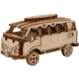 Wooden city 3D puzzle Superfast Minibus Retro