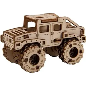 Wooden city 3D puzzle Superfast Monster Truck č.2