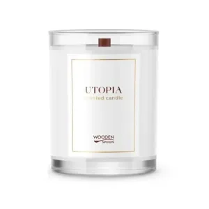 Sójová vonná svíčka Utopia Wooden Spoon 200g
