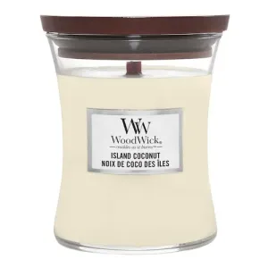 WOOD WICK - Vonná svíčka střední Island Coconut
